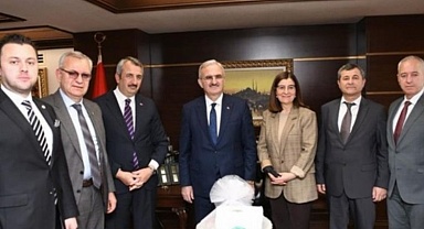 Edirne'den İçişleri Bakan Yardımcısı Münir Karaloğlu’na ziyaret