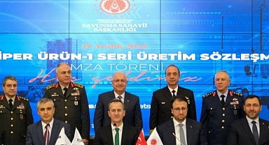 SİPER Ürün-1 ve HİSAR sistemlerinin seri üretimi için imzalar atıldı