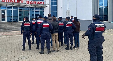Jandarma Keşan’da aranan 6 kişiyi yakaladı