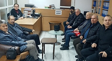 Keşan'da basın mensuplarından Ticaret Borsası’na ziyaret