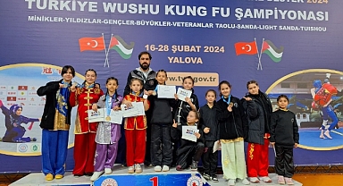 KARAMAN WUSHU KUNG FU TAKIMINDAN BÜYÜK BAŞARI