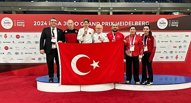 KARAMANLI MİLLİ JUDOCU CAHİDE EKE'DEN BRONZ MADALYA