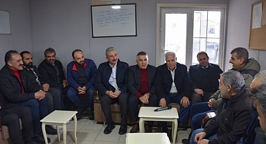 Minibüsçülerden Mustafa Bozbey’e tam destek