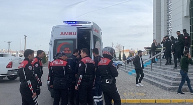 Karaman'da Adliye girişinde silahlı saldırı: 1 yaralı