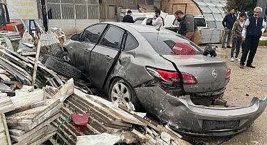 Düzce'de direksiyon hakimiyetini kaybetti: 1 yaralı