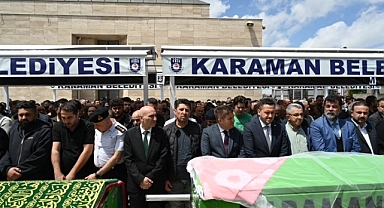 KARAMAN FK BAŞKANI SÜLEYMAN HAN'IN TORUNU YAVUZ SELİM KARAMAN'DA TOPRAĞA VERİLDİ