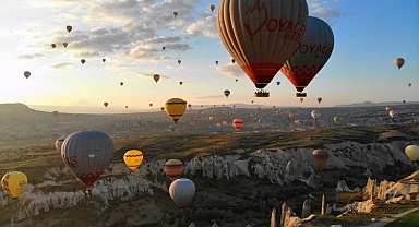 Sıcak hava balonculuğunda zirvedeyiz