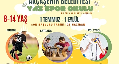 Akçaşehir'de tatil çok sportif geçecek!