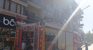 İsmetpaşa caddesi'nde Yangın
