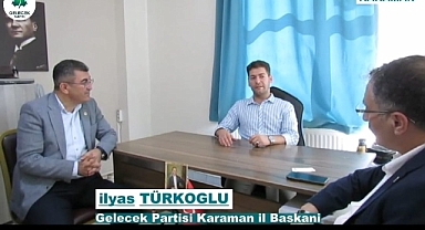 Gelecek Partisi İl Başkanı Türkoğlu'dan Tüm Çiftçilere Geçmiş Olsun Mesajı