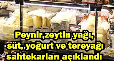 Bakanlık zararlı gıda listesini, gıda takviyesi, peynir ve tereyağ firmalarını da Açıkladı