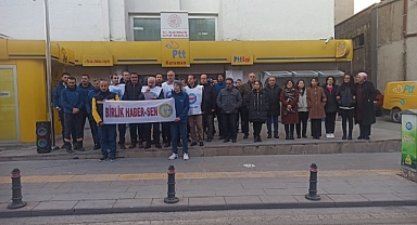Birlik Haber-Sen Karaman İl Temsilcisi Şentürkoğlu: PTT Çalışanlarının şiddete karşı güvencesi yok