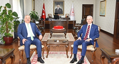 Metin Kıratlı Karaman Valiliğini Ziyaret Etti