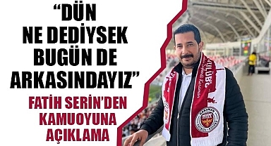 Fatih Serin'den Kamuoyuna Duyuru