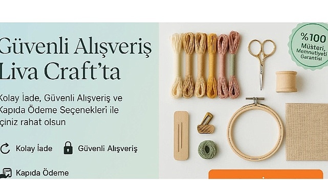 Livacraft.com, Hobi ve El Sanatları Tutkunlarının Yeni Adresi Oldu