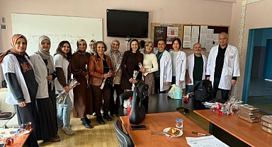 Sağlık Çalışanlarından Öğretmenlere Süpriz 