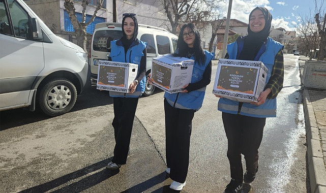 Gönüllü Gençlerden Ramazan Ayında Anlamlı Destek