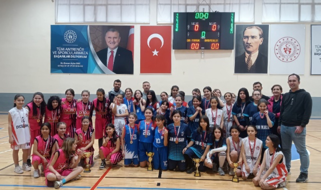 KARAMAN’DA OKUL SPORLARI BASKETBOL HEYECANI SONA ERDİ