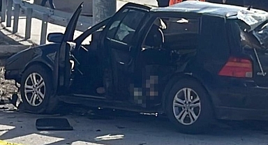 Karaman-Konya Yolunda Feci Kaza: Bariyerlere Saplanan Otomobilde 2 Kişi Hayatını Kaybetti