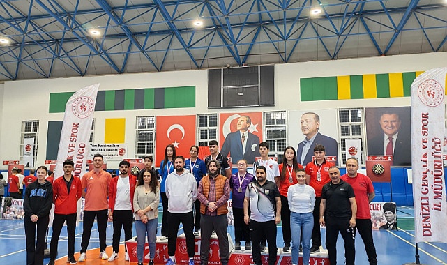 Karamanlı Dartçı Enes Malik Akgöz’den Denizli’de Çifte Madalya Gururu