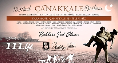 Başkan Kalaycı’dan 18 Mart Mesajı: “Çanakkale Geçilmez, Şehitlerimiz Emanetimizdir”