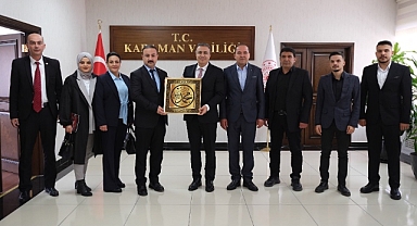 BBP ve Alperen Ocakları'ndan Karaman Valisi Hayrettin Çiçek'e Ziyaret 