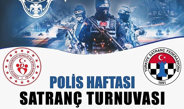Karaman’da Polis Haftası Satranç Turnuvası 4-5 Nisan'da Başlıyor