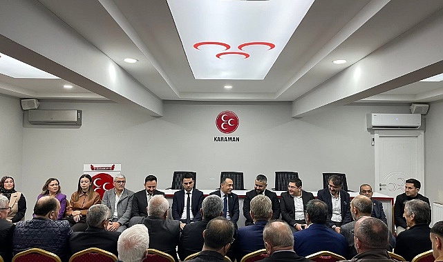 MHP Karaman İl Başkanlığı'nda Bayramlaşma 