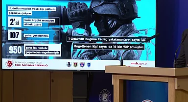 Sınır güvenliği ve terörle mücadeleye devam.. Yasa dışı geçişe izin yok!