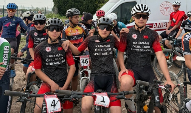 Karamanlı genç sporculardan Türkiye Şampiyonası’nda gururlandıran performans