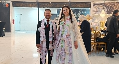 Tepe ve Dinç ailelerinin mutlu günü