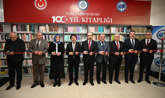 Türk Tarih Kurumu 100. Yıl Kitaplığı KMÜ'de Açıldı