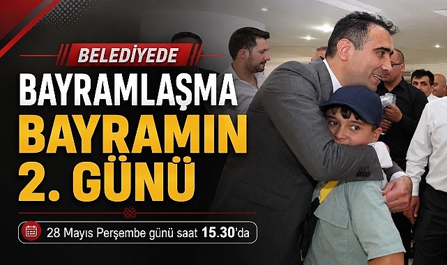 Belediyede Bayramlaşma Bayramın 2. Günü Yapılacak