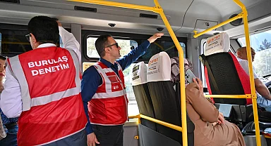 Bursa'da toplu taşıma araçlarında klima denetimi