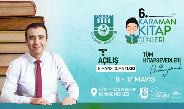 Karaman'da Kitap Günleri heyecanı başlıyor
