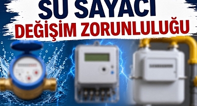 10 YILLIK DAMGA SÜRESİ DOLAN SU SAYAÇLARI İÇİN DEĞİŞİM UYARISI 