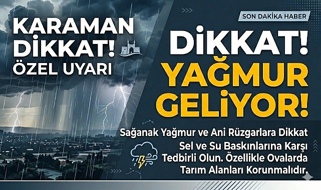 KARAMAN’DA BU HAFTA HAVA NASIL OLACAK? ANİ RÜZGAR VE NEM ARTIŞINA DİKKAT!