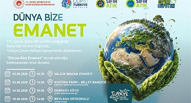 Türkiye Çevre Haftası Başladı: 