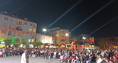 Hayati İnanç, 15 Temmuz Demokrasi ve Millî Birlik Günü'nde Karamanlılarla Buluştu