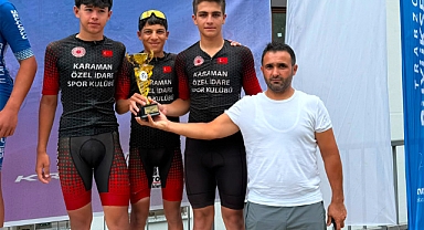 Karamanlı Bisikletçiler Trabzon’dan Madalyalarla Döndü