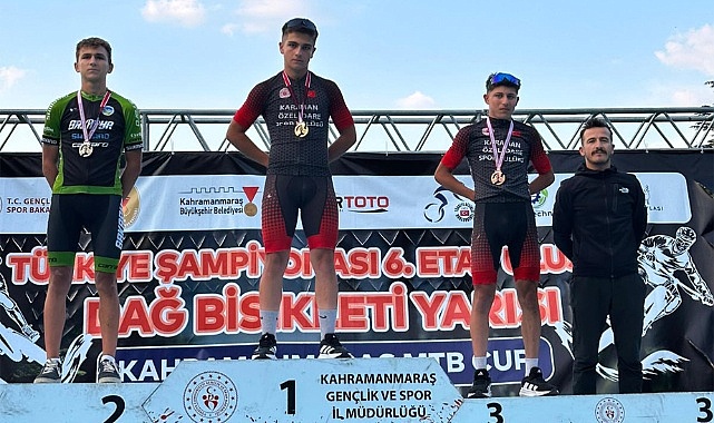 KARAMAN BİSİKLET TAKIMI 3 MADALYA İLE DÖNDÜ
