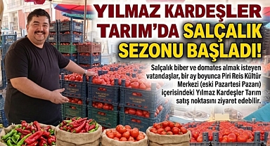Yılmaz Kardeşler Tarım’da Salçalık Sezonu Başladı 