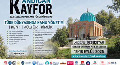 29. Uluslararası Kamu Yönetimi Forumu Özbekistan’da Başlıyor