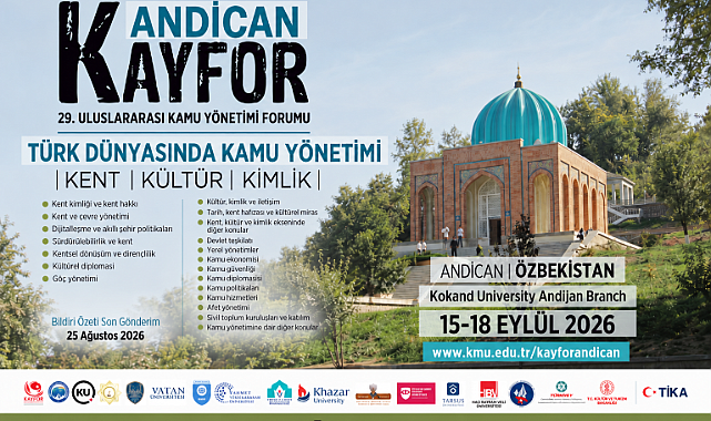 29. Uluslararası Kamu Yönetimi Forumu Özbekistan’da Başlıyor