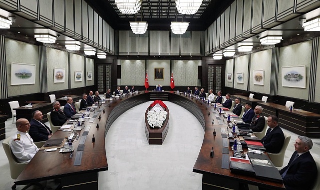 MGK Toplantısı Sona Erdi: 8 Maddelik Bildiri Yayımlandı