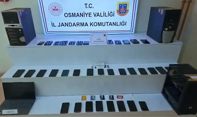 Osmaniye merkezli yasa dışı bahis operasyonuna 59 gözaltı