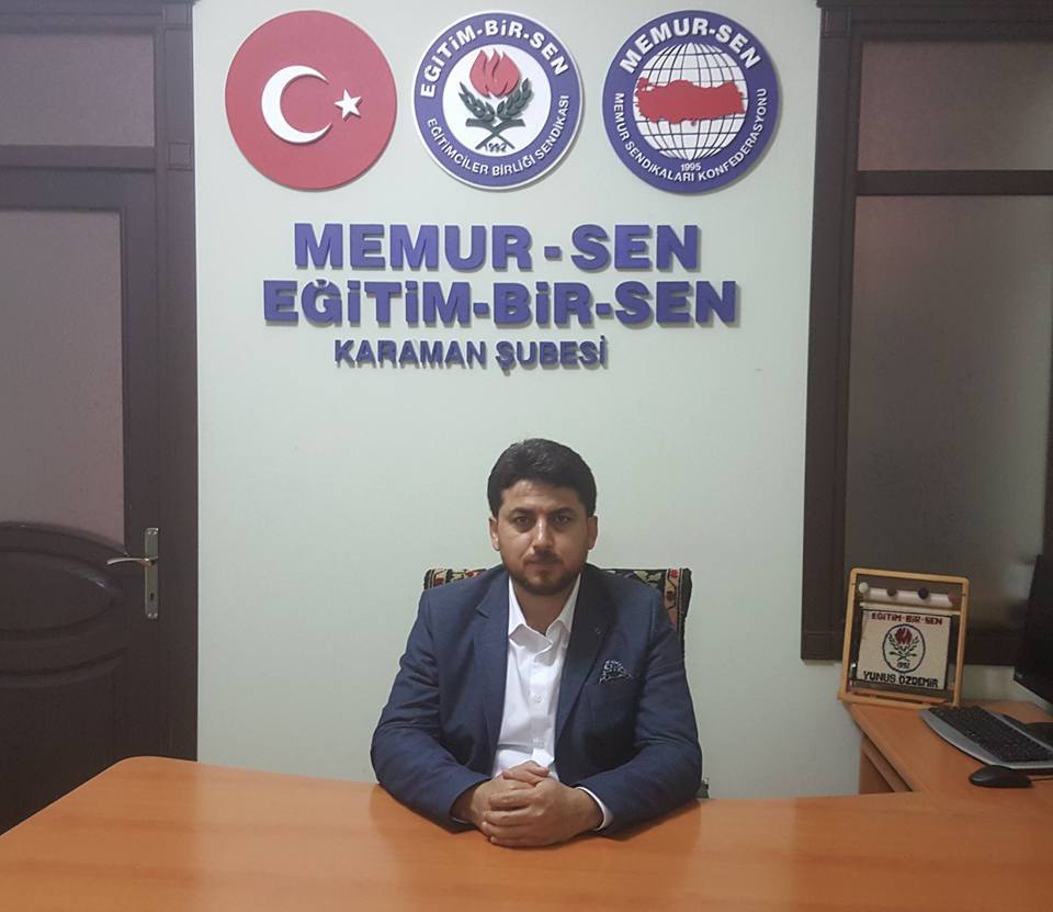 Karaman Memur Sen ve Eğitim Bir-Sen Şube Başkanı Özdemir, 10 Ocak Çalışan Gazeteciler Gününü kutladı