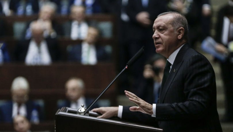 CUMHURBAŞKANI AK PARTİ GRUP TOPLANTISINDA AÇIKLADI