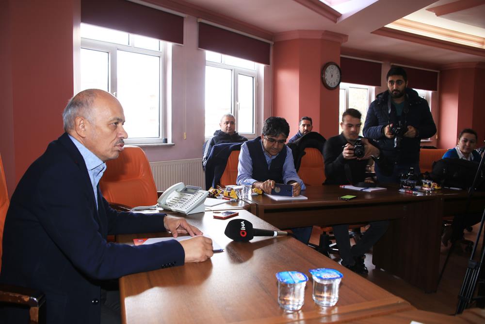 Başkan Çalışkan'dan Belediye Başkan Adayı Mahmut Sami Şahin'e Tam Destek
