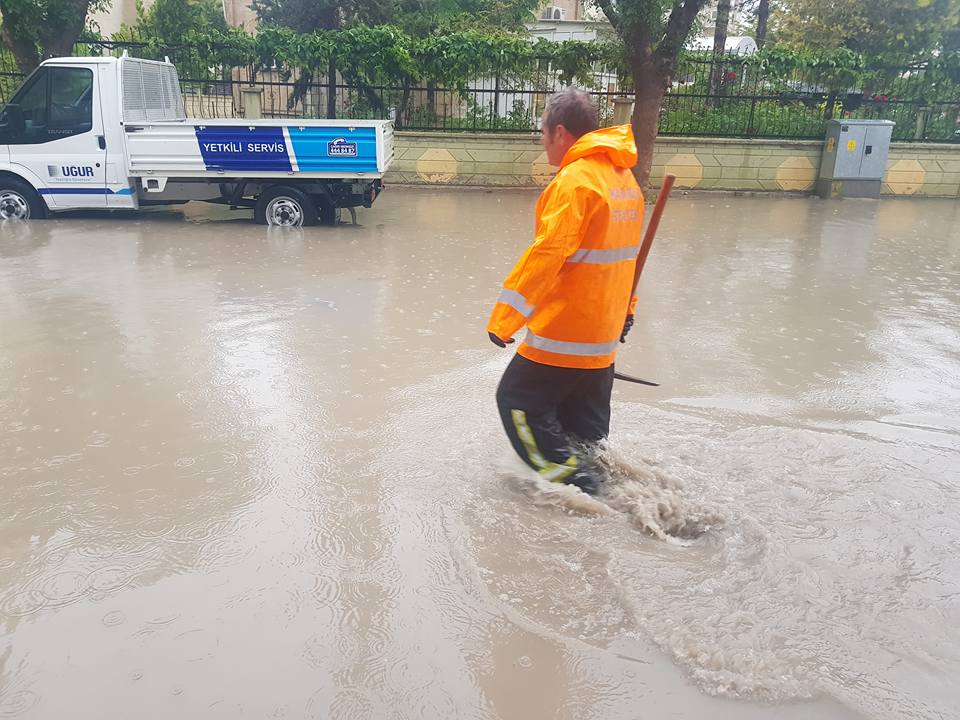 Yağmur yağdı, böyle oldu
